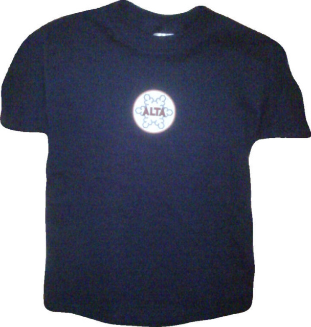 Kids T-Shirt with Alta Snowflake